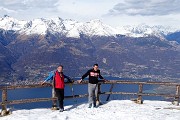 Invernale-primaverile in LEGNONCINO (1711 m) dai Roccoli dei Lorla il 9 marzo 2017  - FOTOGALLERY